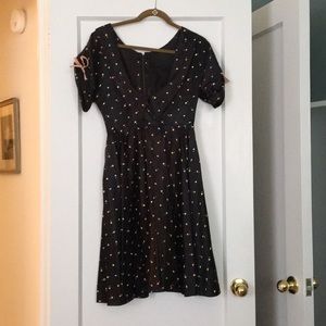 Vintage VLV crepe back silk dress, Las Vegas